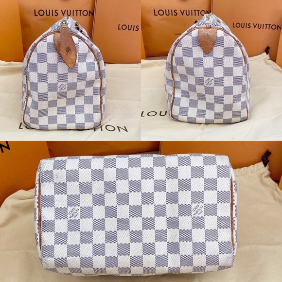 💎✨AZUR SPEEDY 25✨💎 Auth Damier Louis Vuitton Bag - Picture 4 of 9